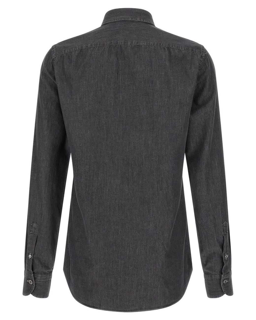 Borriello Black 'Napoli' Denim Shirt for men