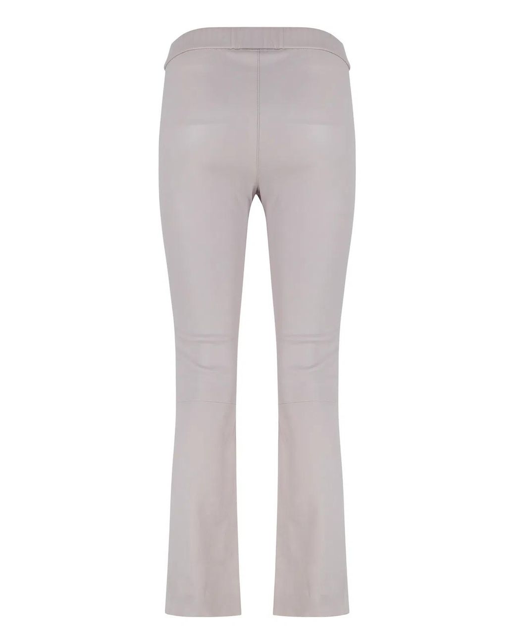 SABLYN Gray Devon Leather Pants