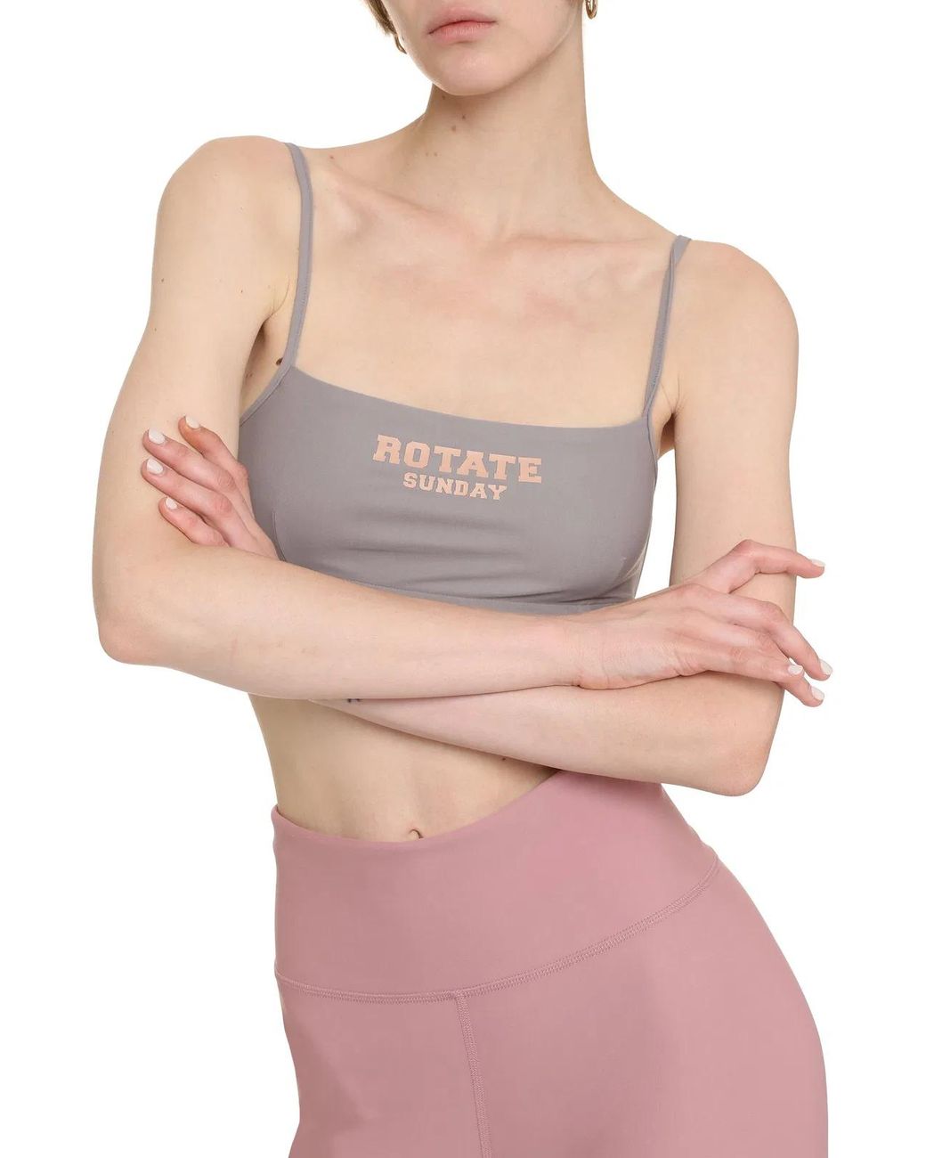ROTATE BIRGER CHRISTENSEN Gray Passio Top
