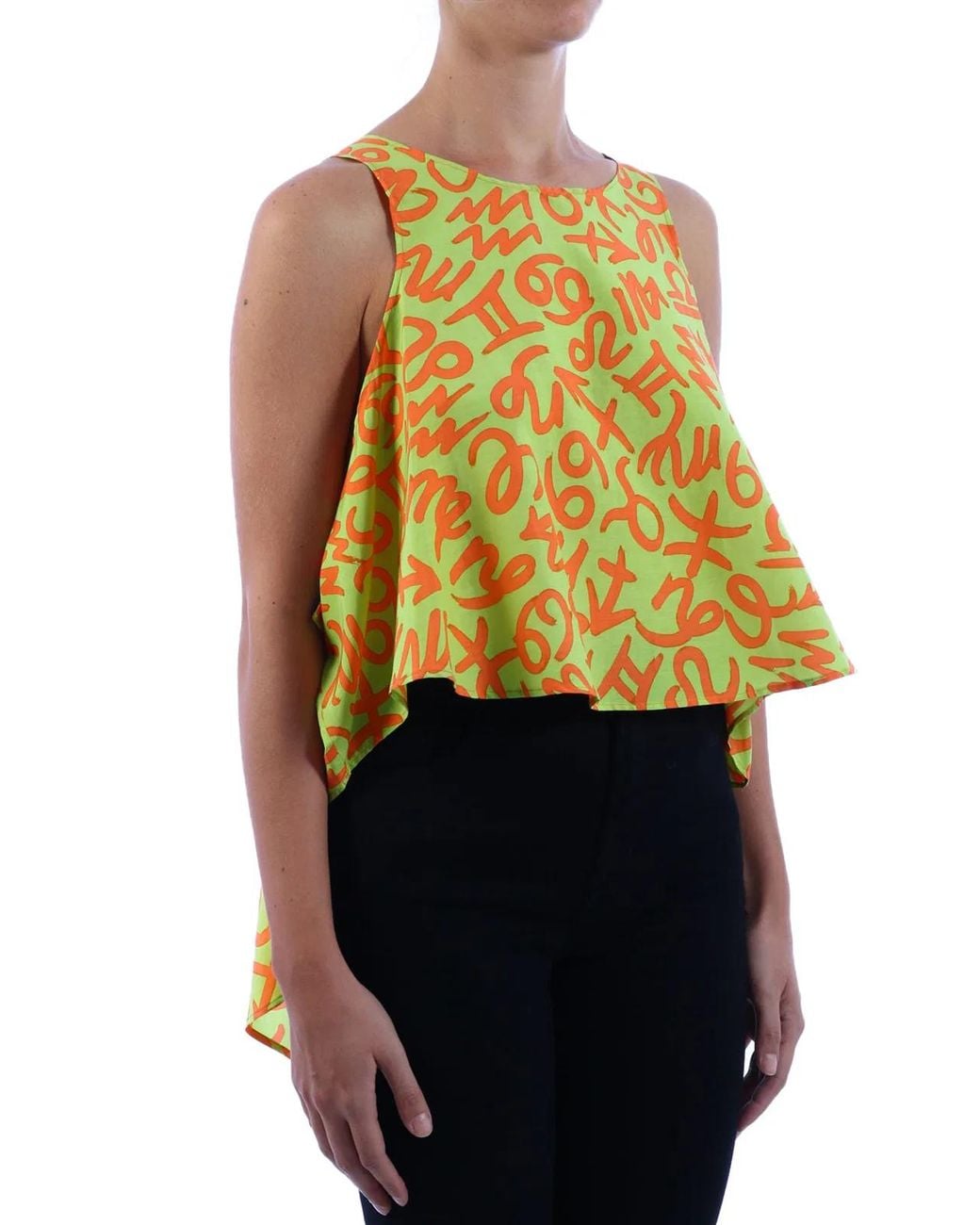 Jeremy Scott Yellow Top