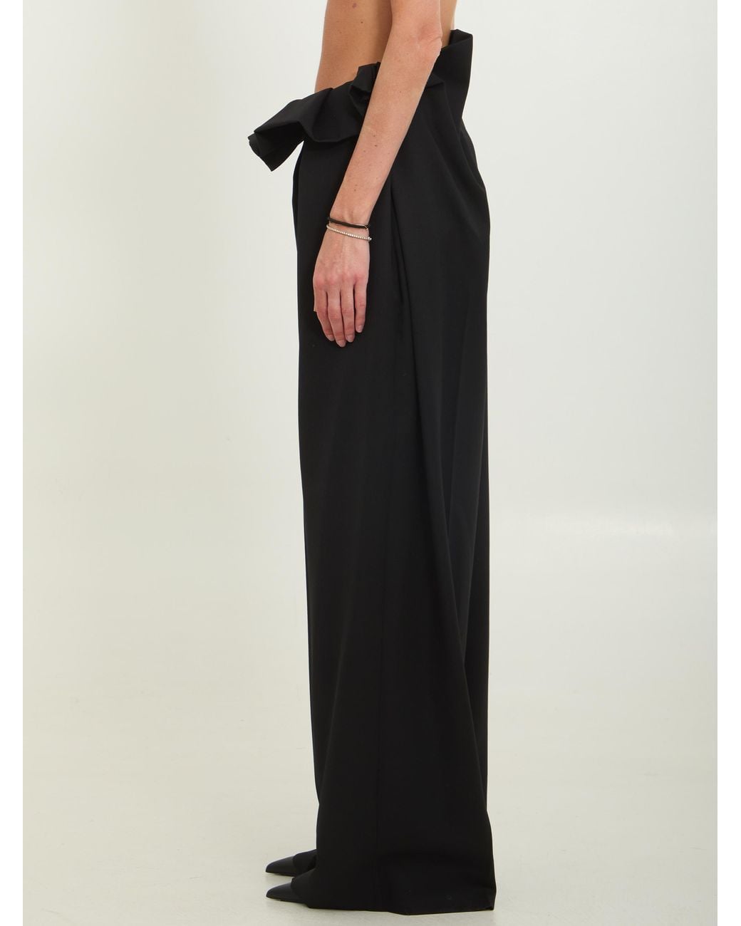Khaite Black Kira Pants