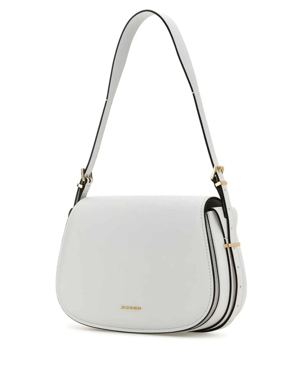 MICHAEL Michael Kors White Michael By Michael Kors 30/32 Solid Liscio Leather