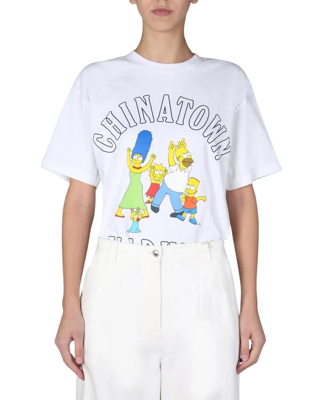 Market White Family Simpson T-Shirt