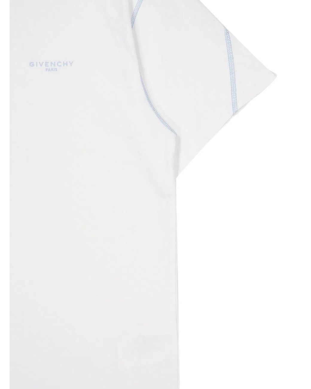 Givenchy White Logo T-Shirt for men