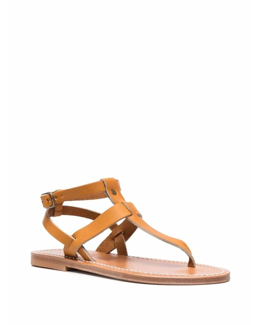 K. Jacques Brown Kepri Sandals