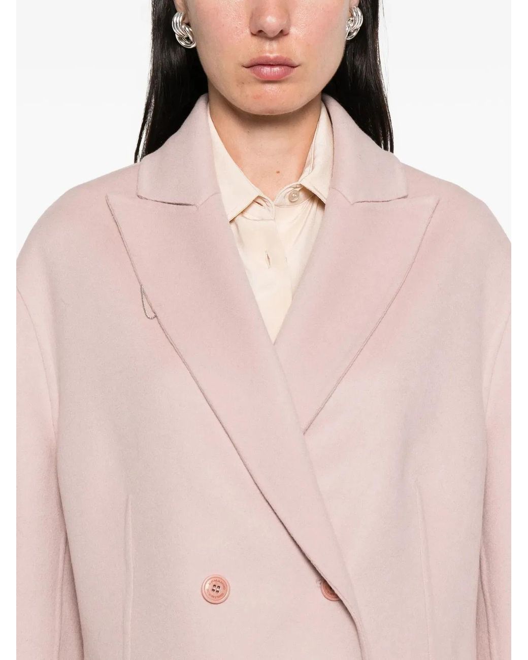 Ermanno Scervino Pink Virgin Wool Jacket