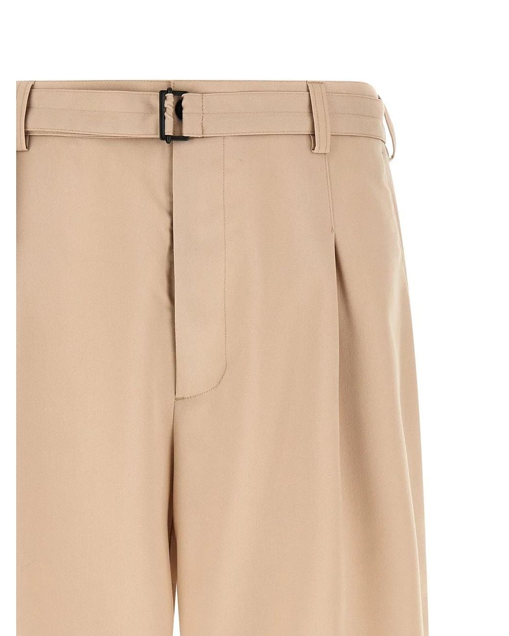 Cellar Door Natural 'Viper' Bermuda Shorts for men