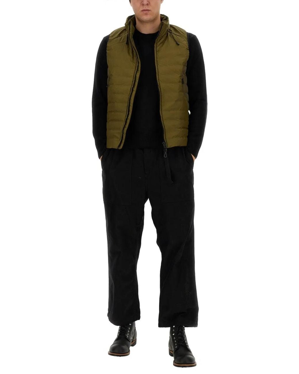 JG1 Green Padded Vest for men