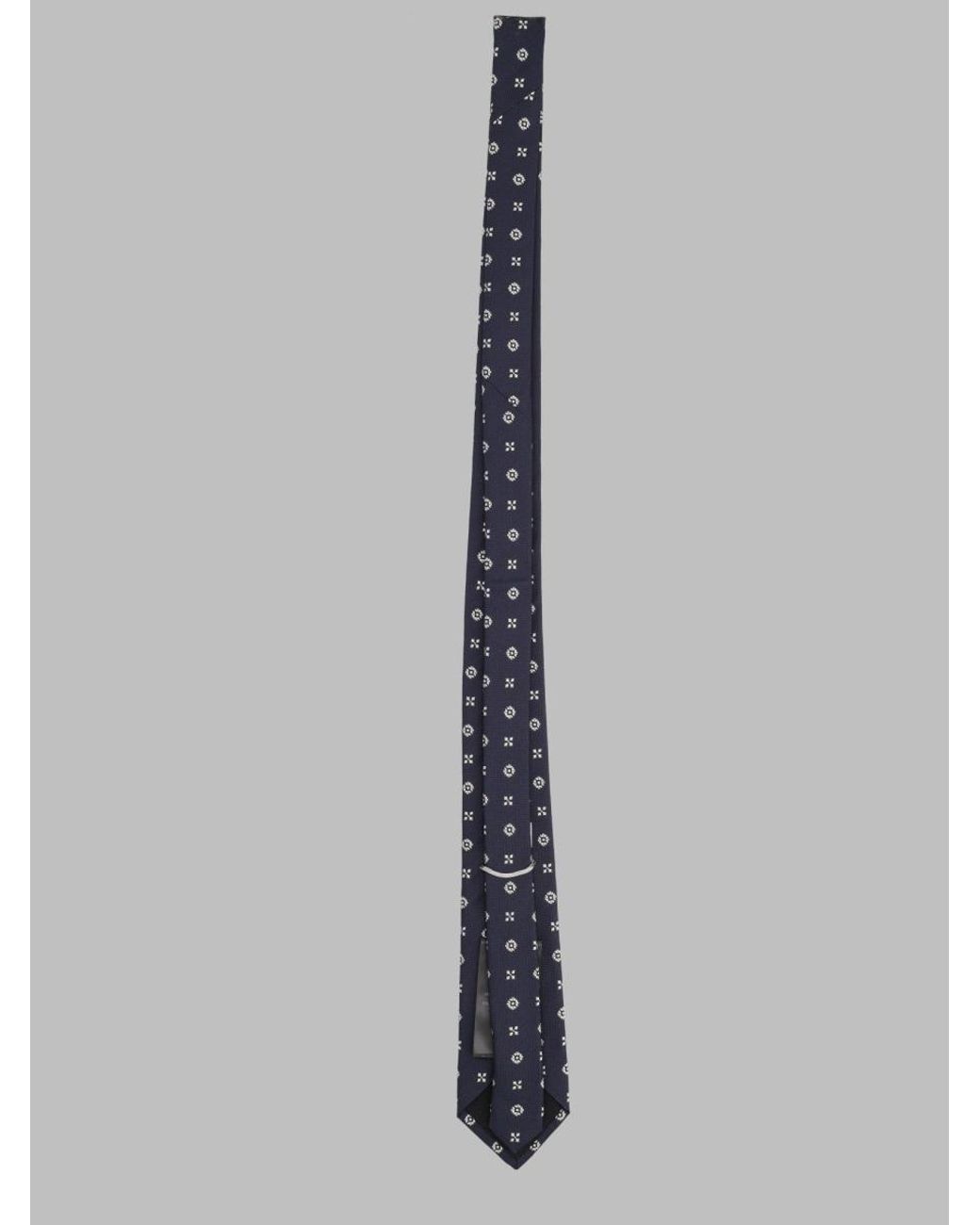 Saint Laurent White Cravatta for men