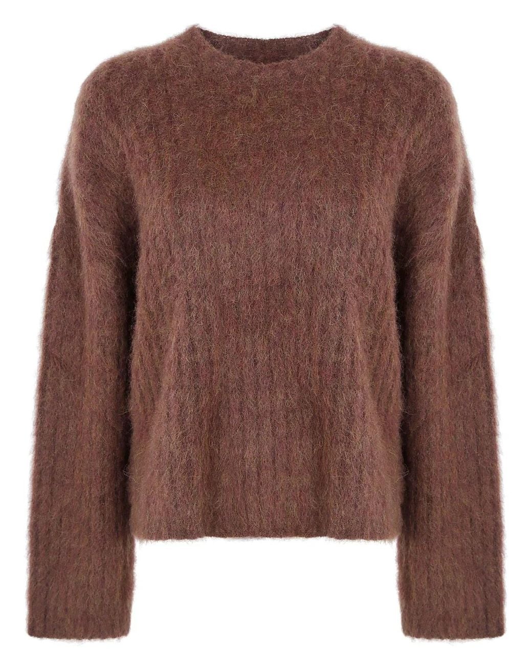 Uma Wang Brown Crew Neck Top