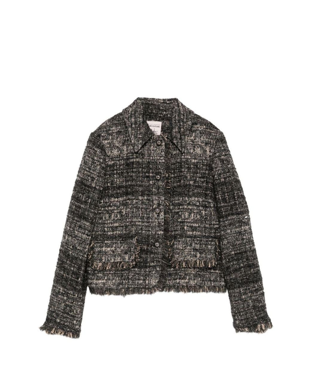 Semicouture Black Orietta Short Jacket