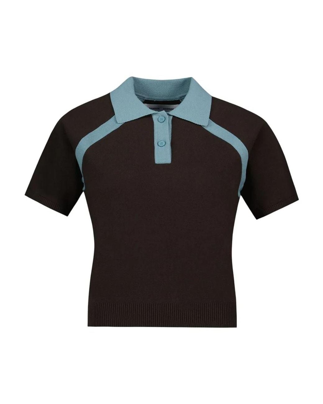Samsøe & Samsøe Black Polo Shirts