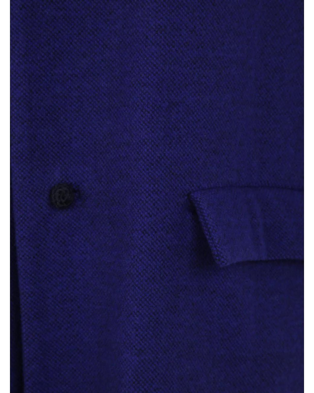 Daniela Gregis Blue Oversized Double Coat