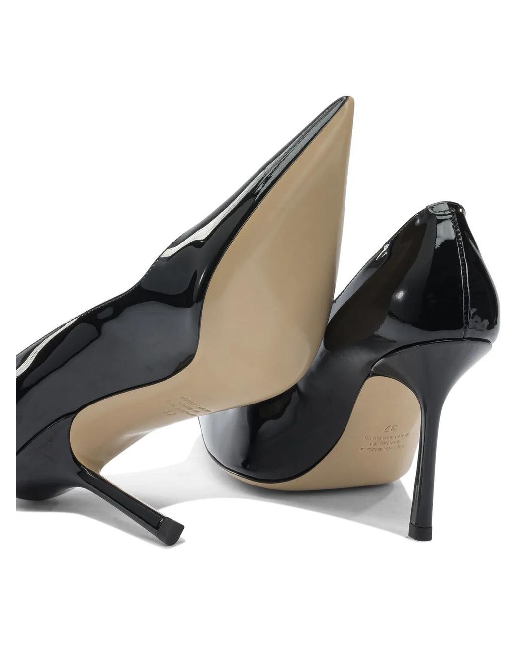 Ninalilou Black Heeled Shoes