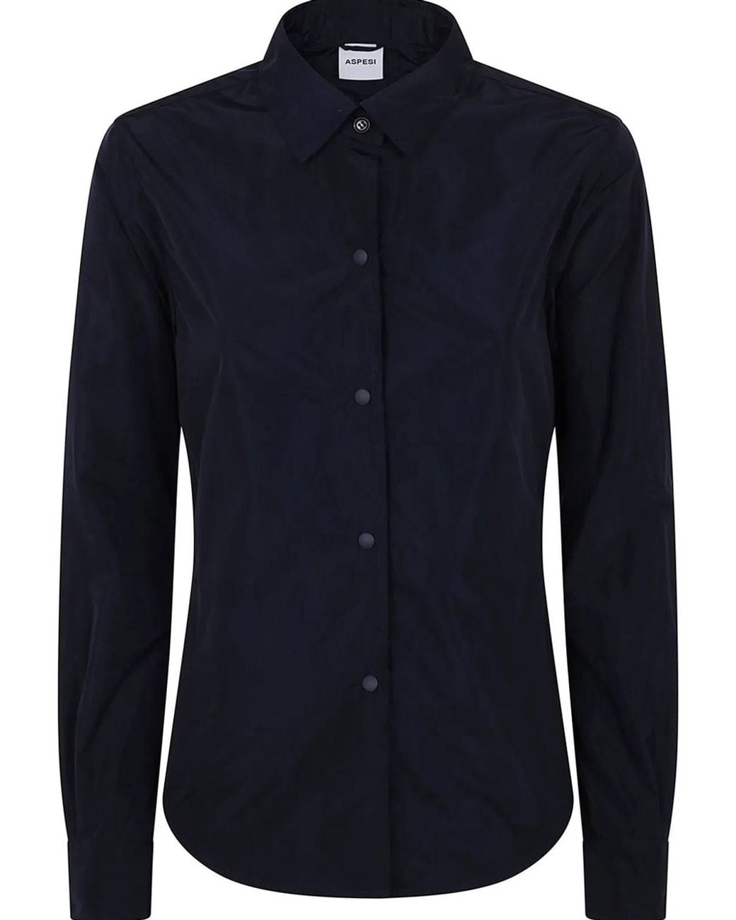 Aspesi Blue Polyester Shirt