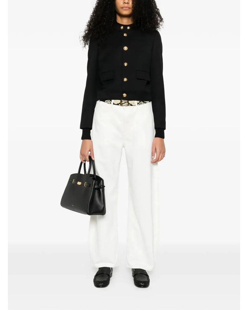 Nili Lotan Black Hadley Short Jacket