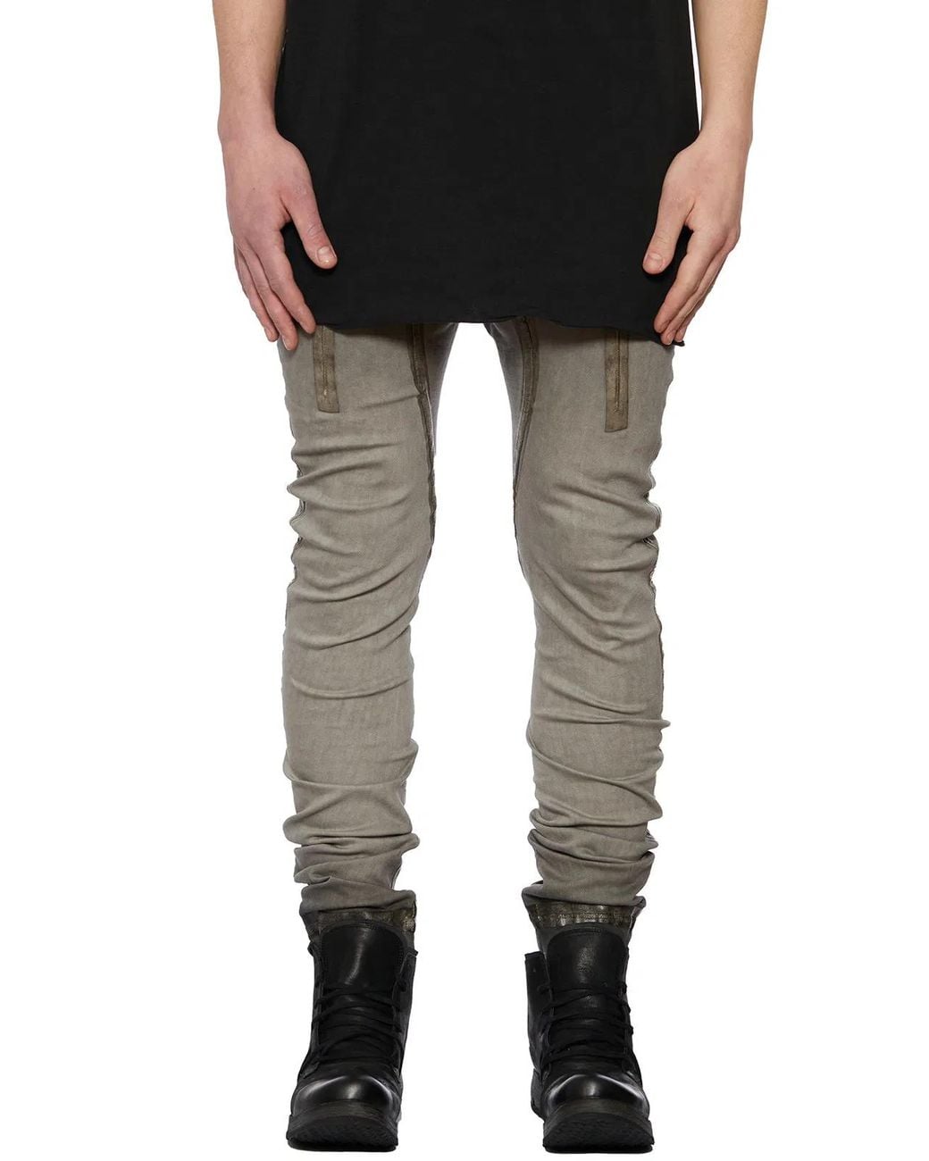 Boris Bidjan Saberi Black Denim Jeans for men