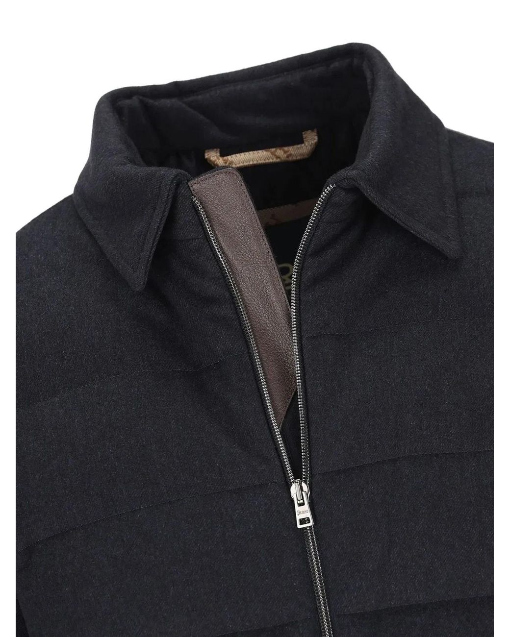 Herno Blue Down Jacket for men