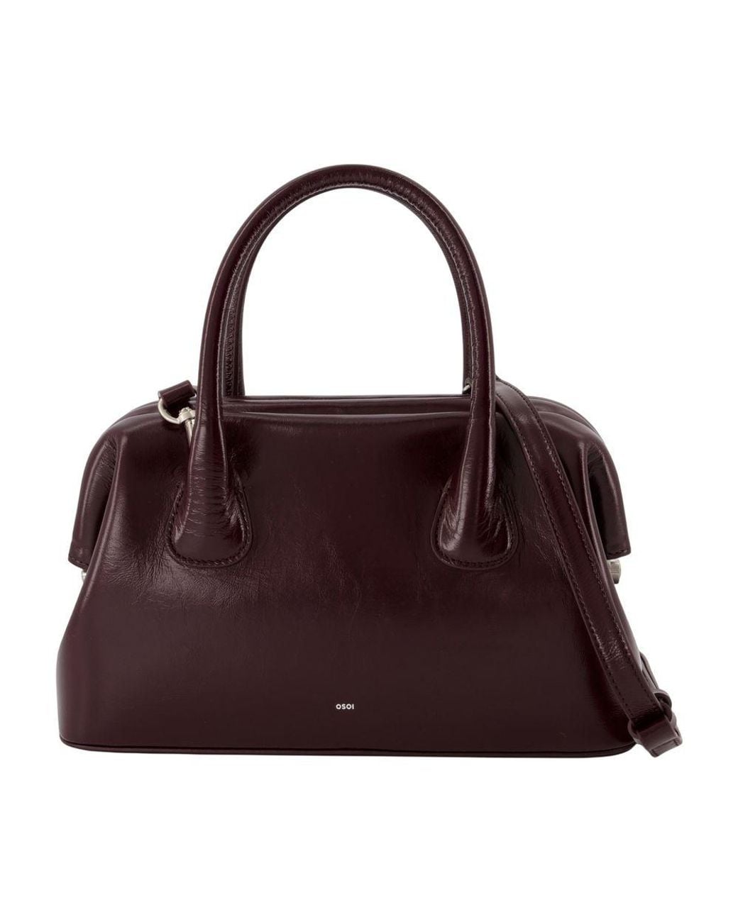 OSOI Purple Boat Brot Handbag