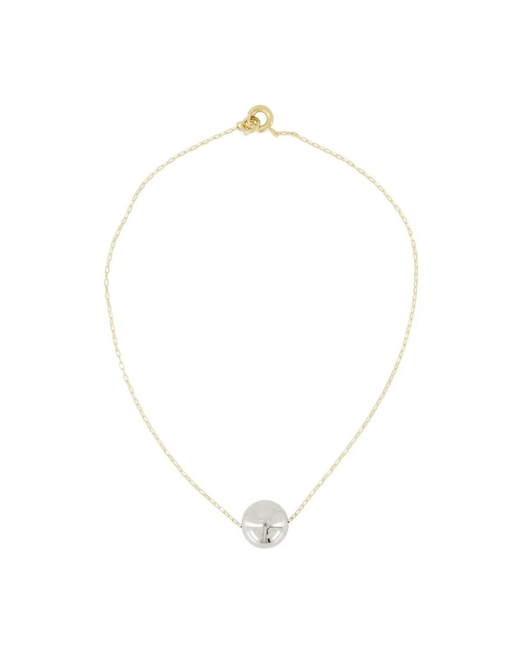 Isabel Marant White Long Ga Necklace