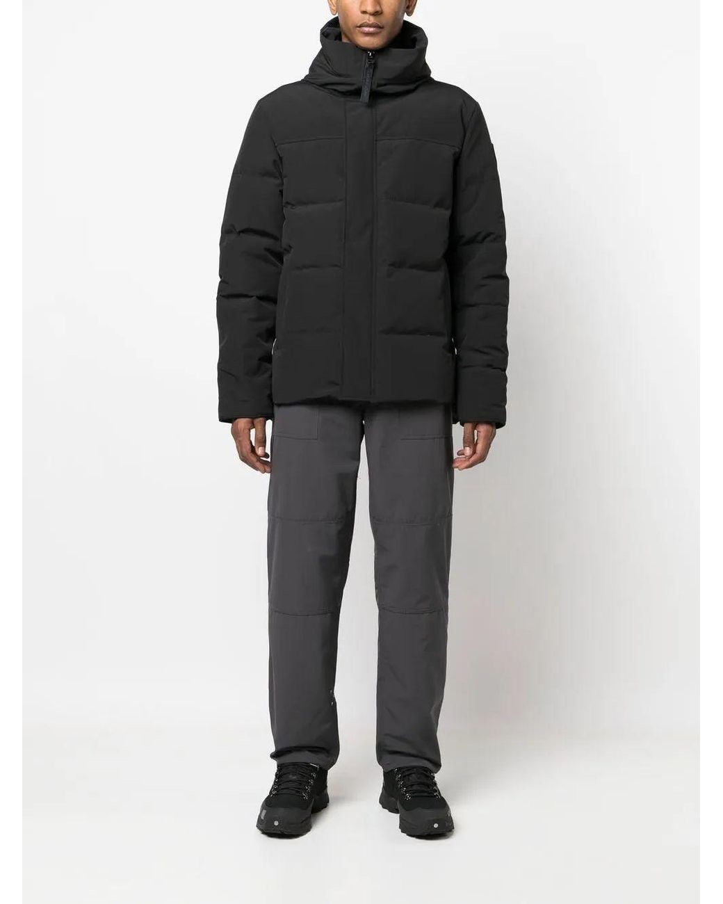 Canada Goose Black Macmillan Down Jacket for men