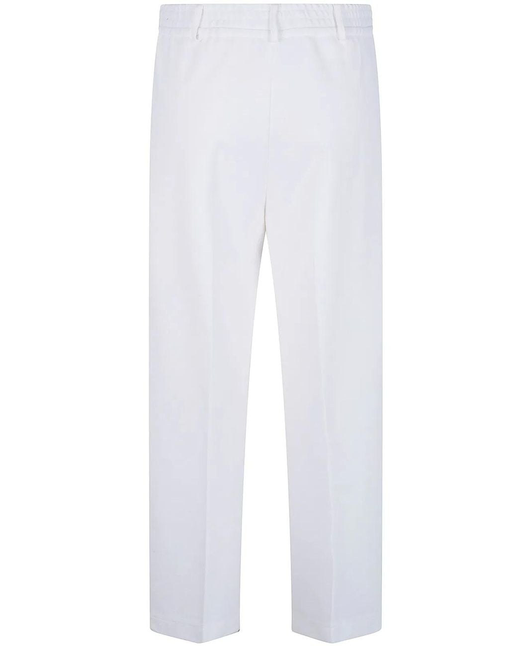 Liviana Conti White "Danny" Trousers