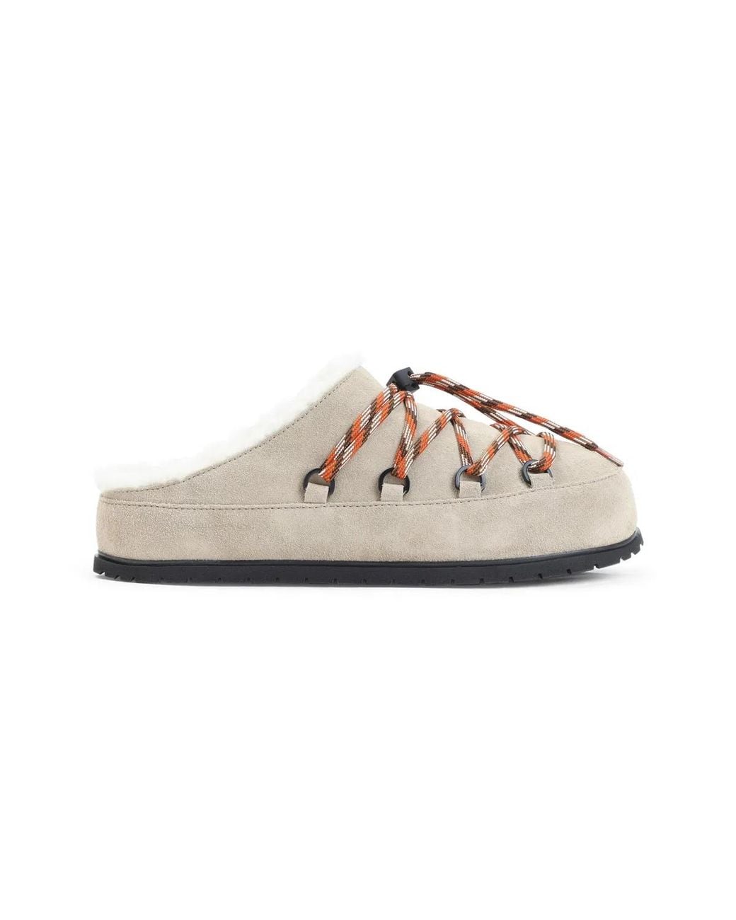Prada Pink Deserto Shearling-Lined Mules