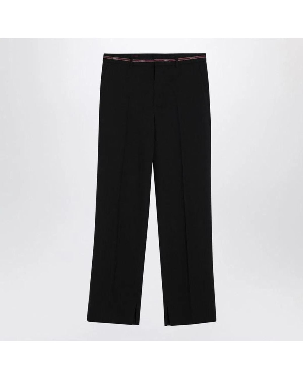 Gucci Black Blend Pants for men