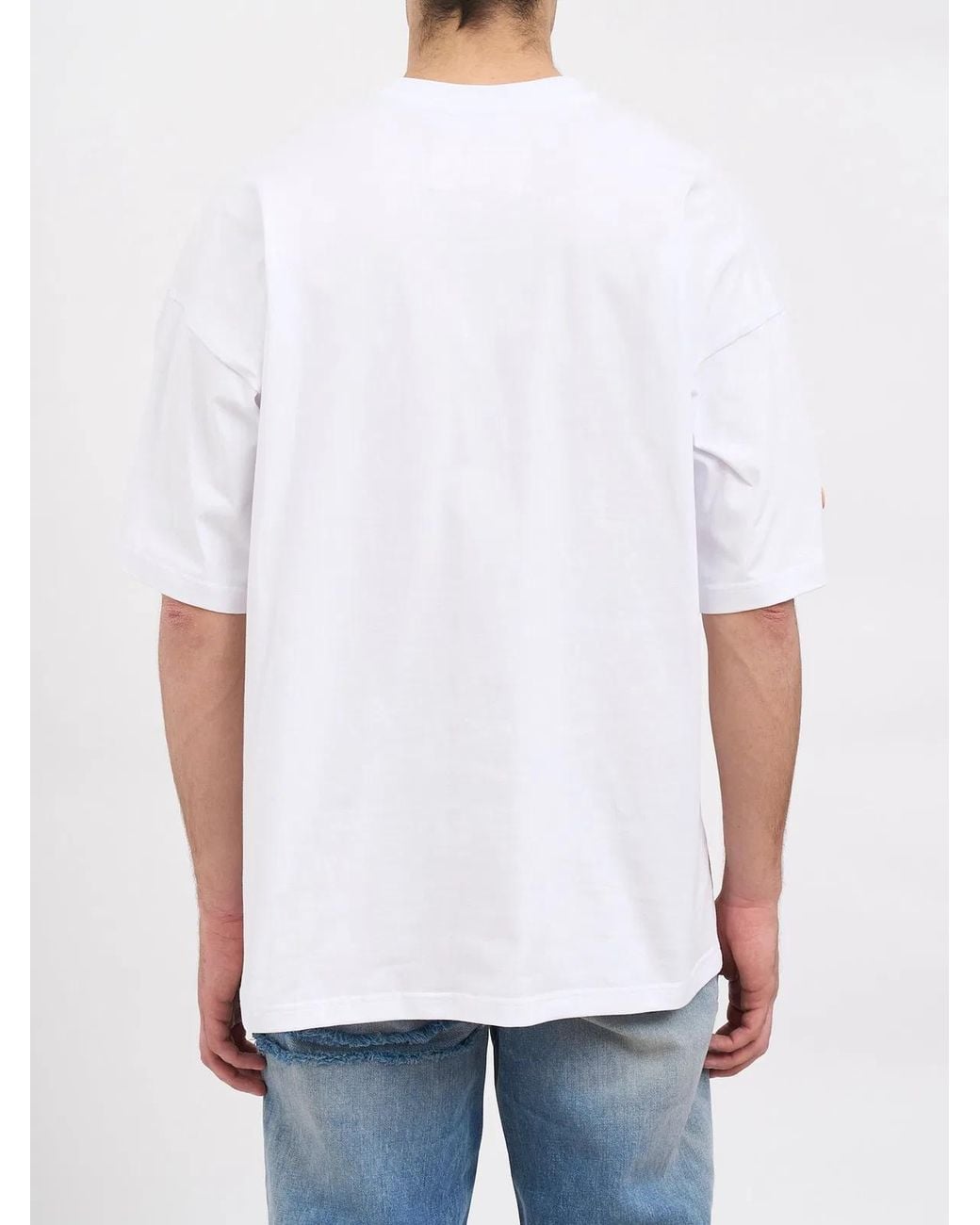 PDF White T-Shirt The Boy Giudice Maledetto for men
