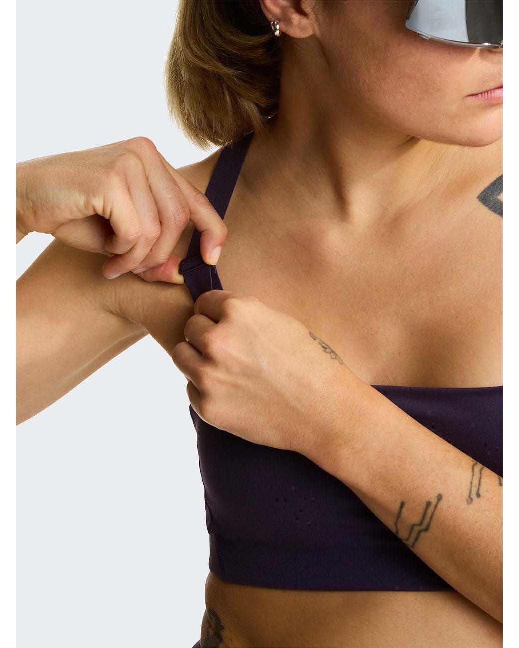 The North Face Purple Refina Sports Bra