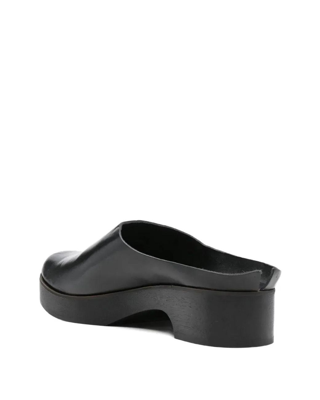 Daniela Gregis Black "Clog" Low Sabot Mule
