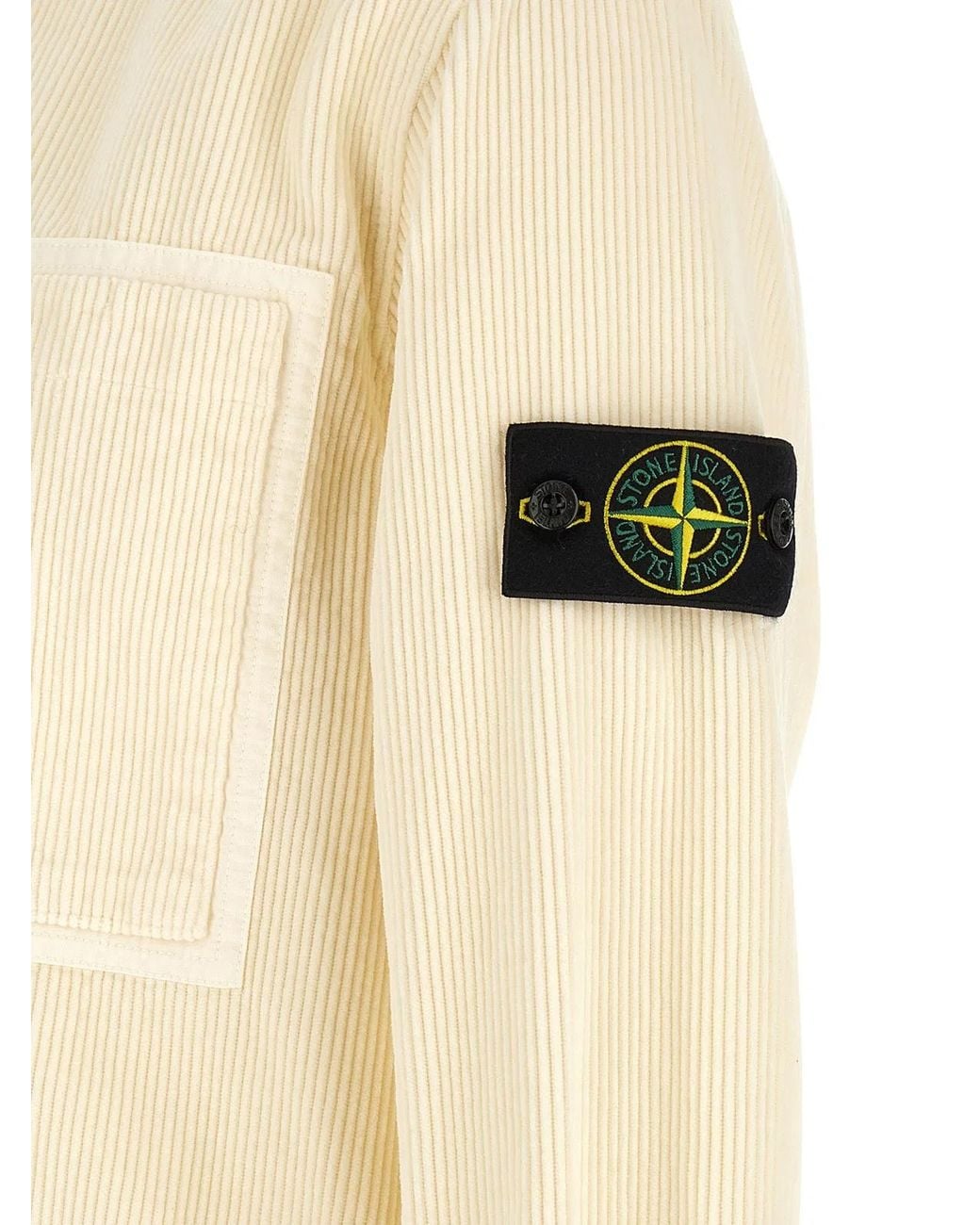 Stone Island Natural '1200016' Overshirt for men