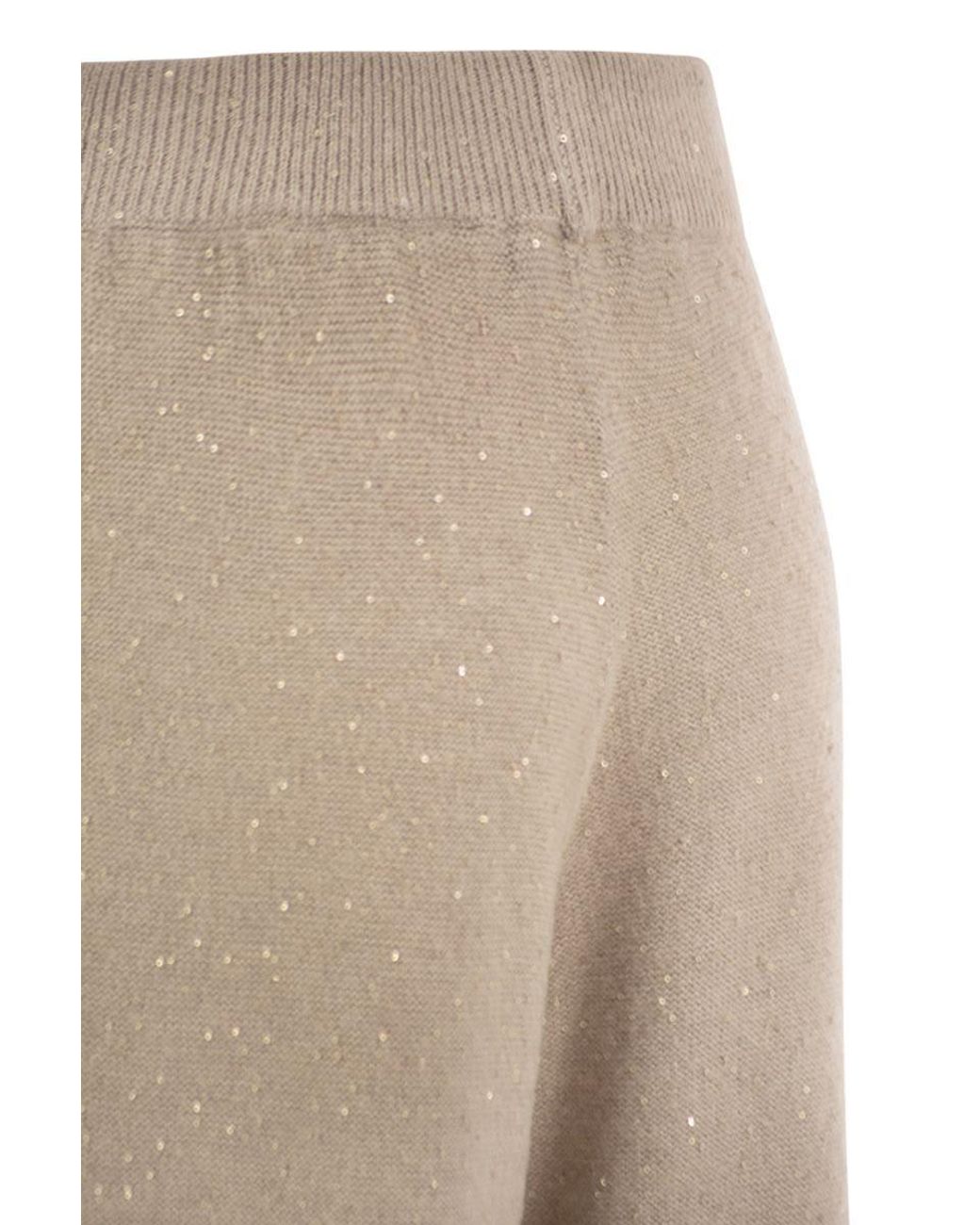 Fabiana Filippi Natural Knitted Trousers