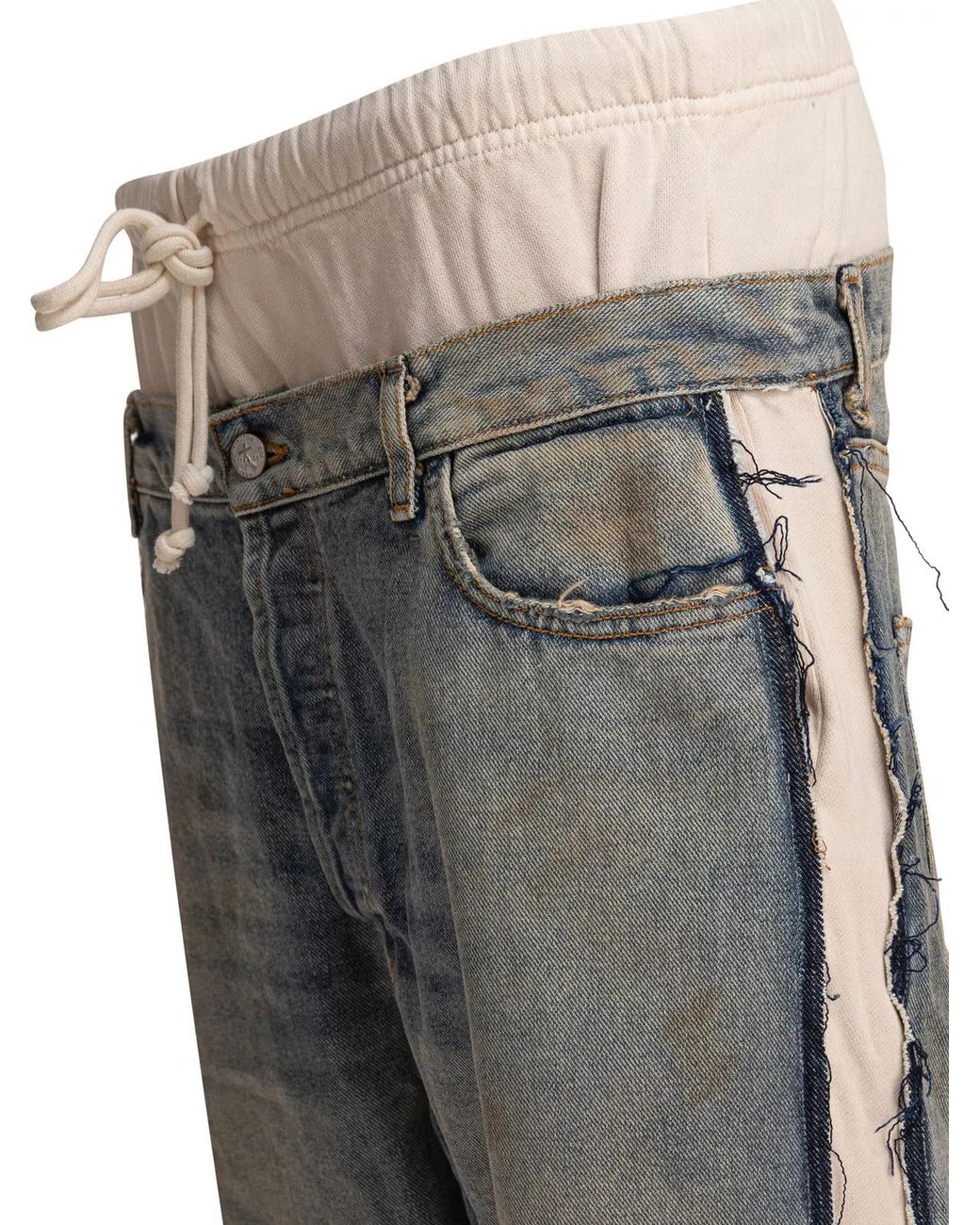 RRR123 Gray Jeans for men