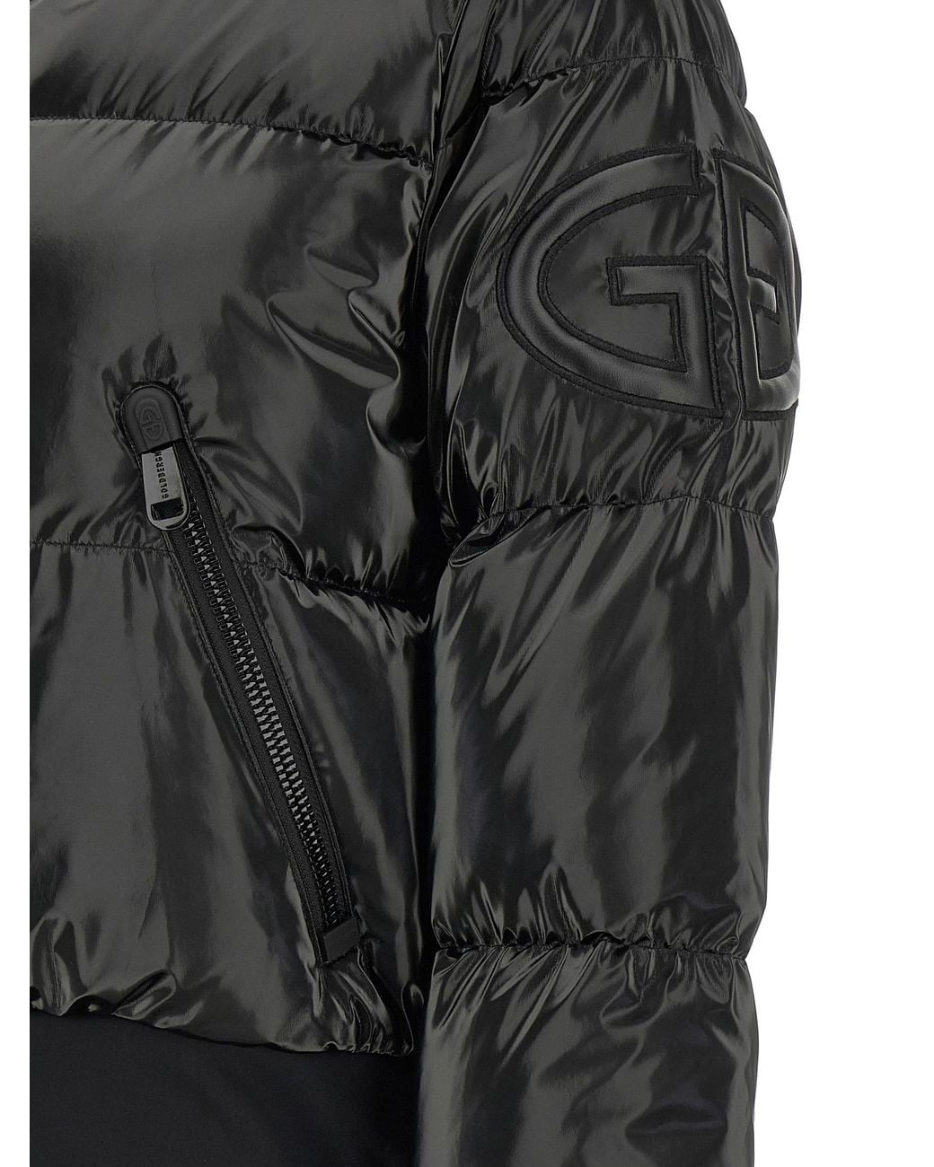 Goldbergh Black 'Bombardino' Down Jacket