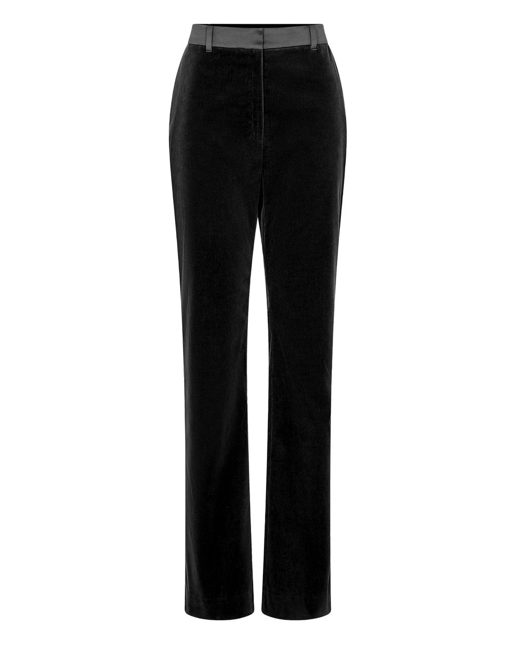 Rabanne Black Cotton Polyester Elastane Pants