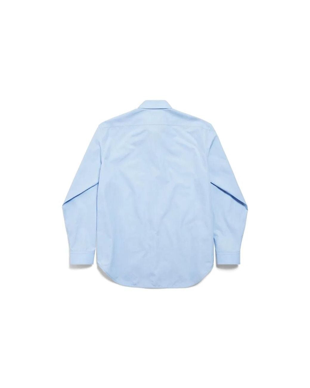 Balenciaga Blue Standard Shirt for men