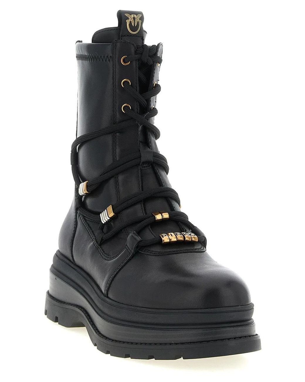 Pinko Black 'Eva' Ankle Boots