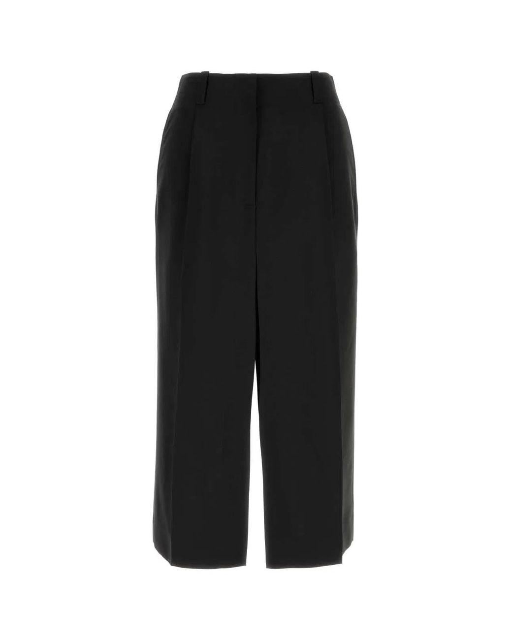 Givenchy Black Wool Blend Skirt