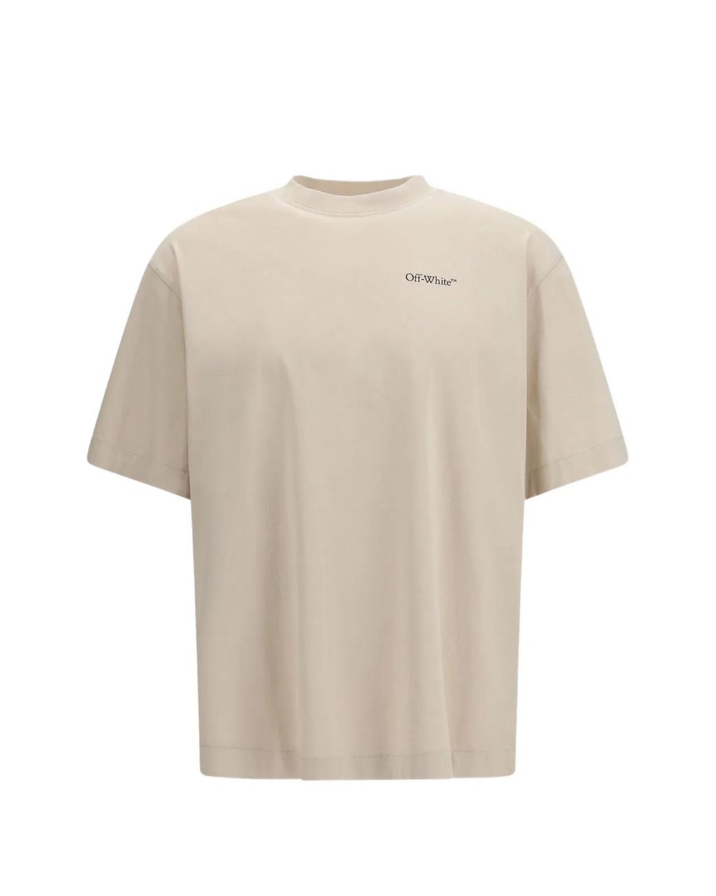 Off-White c/o Virgil Abloh White Statement Short-Sleeve Kate Tee for men