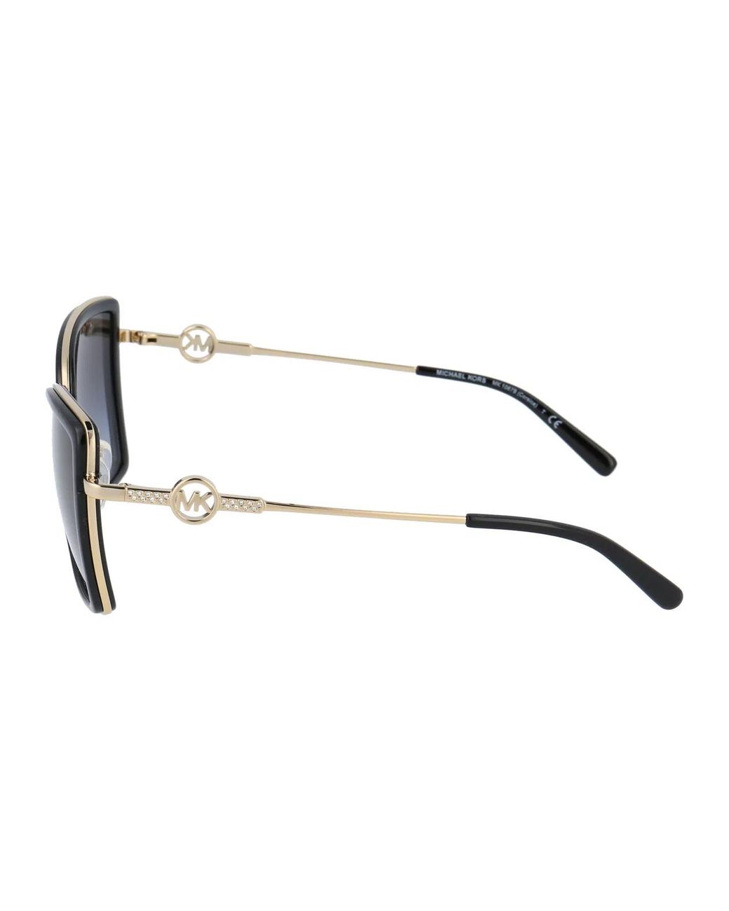 Michael Kors Black Light/ Metal Sunglasses