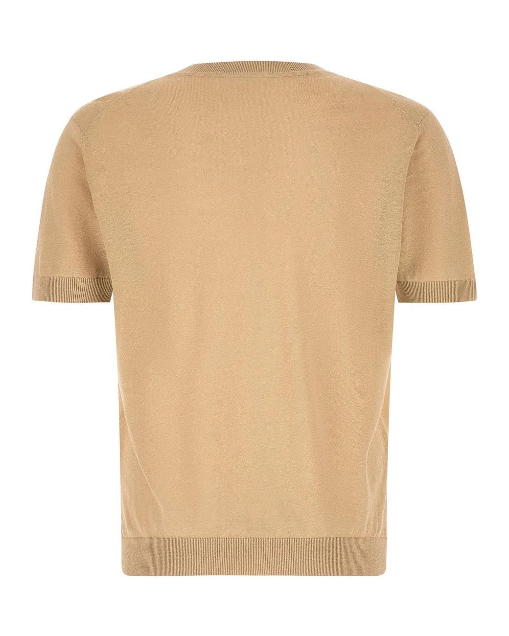Zanone Natural 'Ice Lino' Sweater for men
