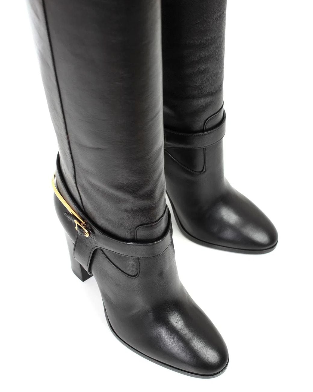Céline Black Boots 110 Heel