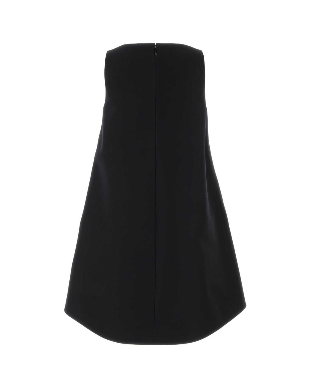 Balenciaga Black Wool Blend Dress
