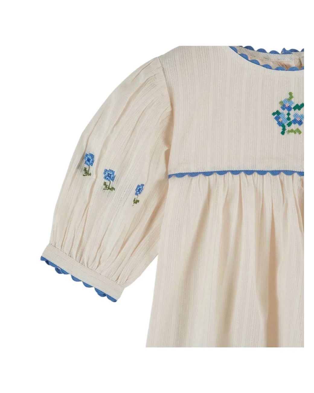 Emile Et Ida White Emile & Ida Vestito Blouse Brodee