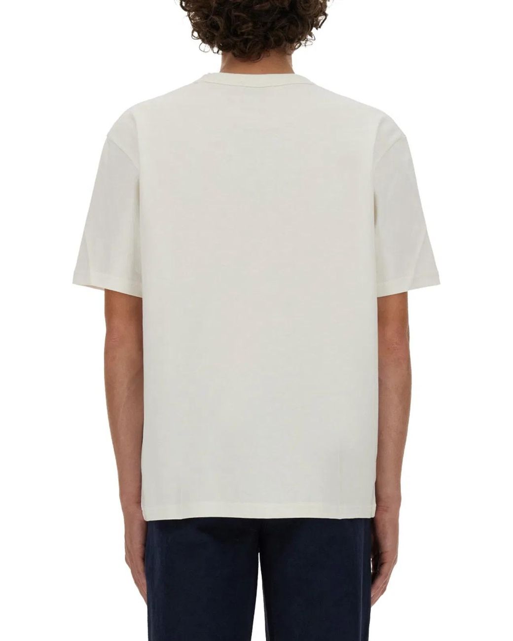 A.P.C. White Tshirt Boxy for men