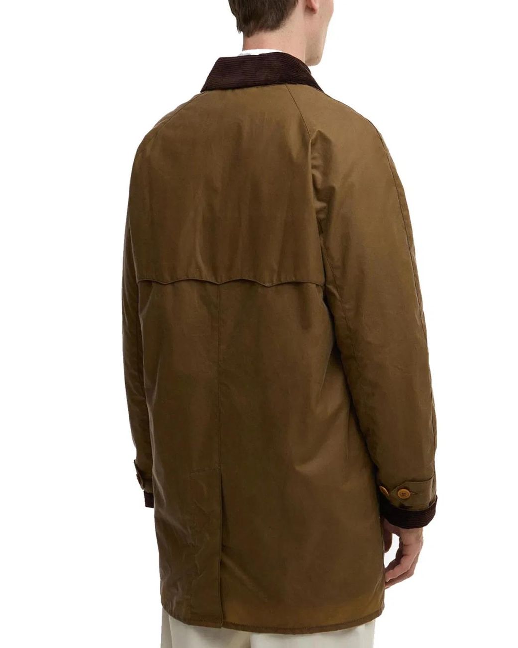 Barracuda Brown Baracuta X Barbour Coat for men
