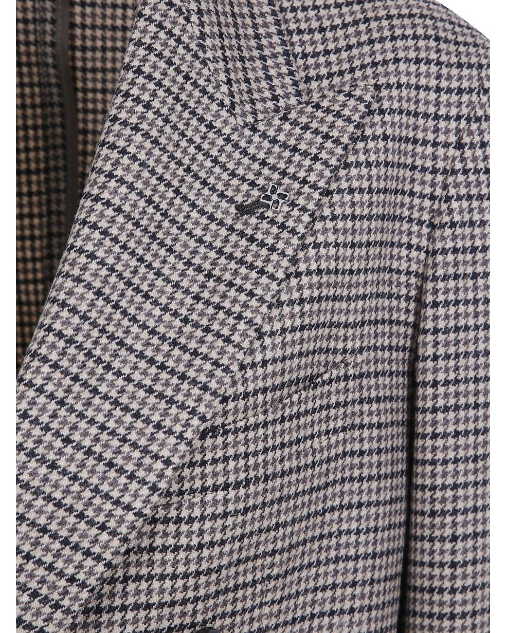 Tagliatore Gray "Montecarlo" Double Breasted Jacket for men