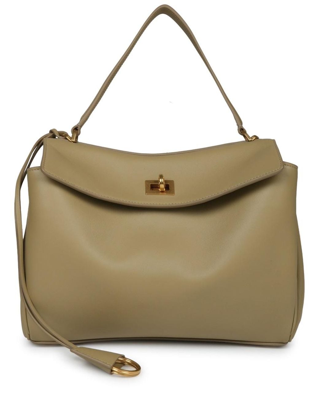 Balenciaga Natural Handbag Rodeo Leather Handbags