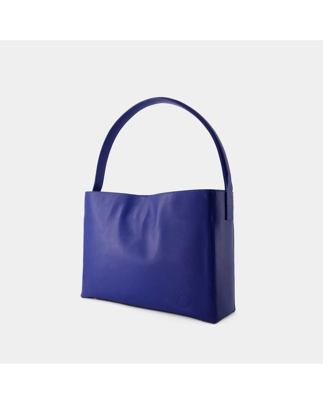 Ines De La Fressange Paris Blue Leonore L Shoulder Bag